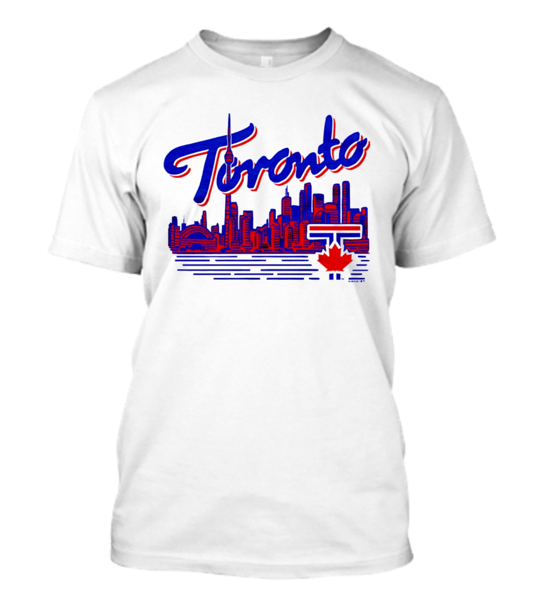 Toronto Blue Jays Skyline 2026 Canadian Baseball T-Shirt