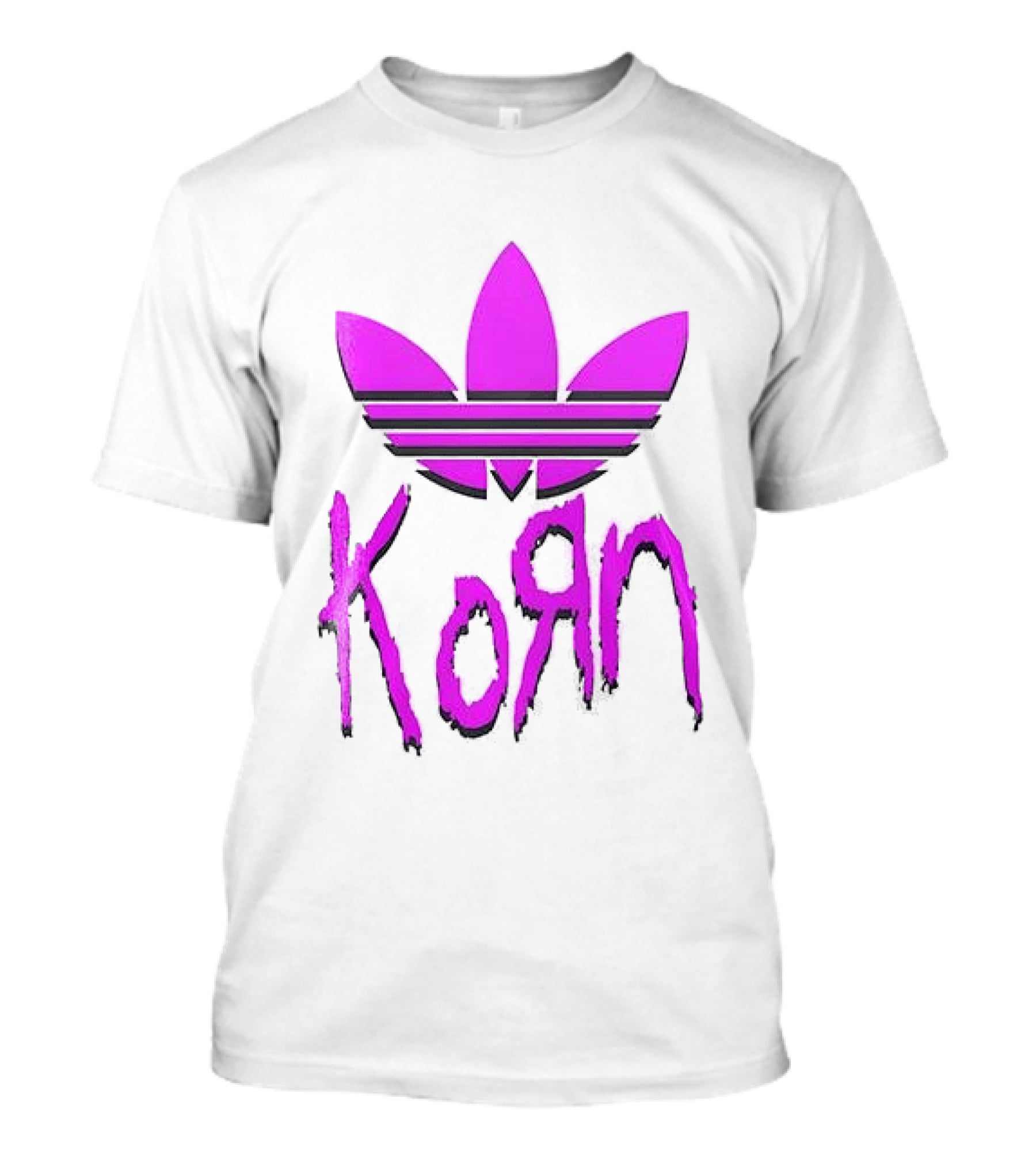 Korn Euro Tour 2026 Adidas Trefoil T-Shirt