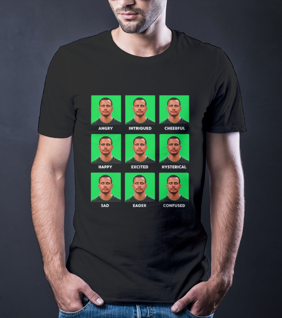Faces Of Mazzulla Different Expressions T-Shirt