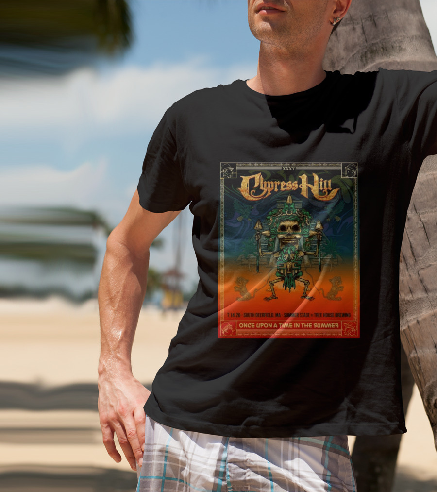 Cypress Hill XXXV Once Upon A Time In The Summer South Deerfield MA Tree House Brewing July 14 2026 T-Shirt