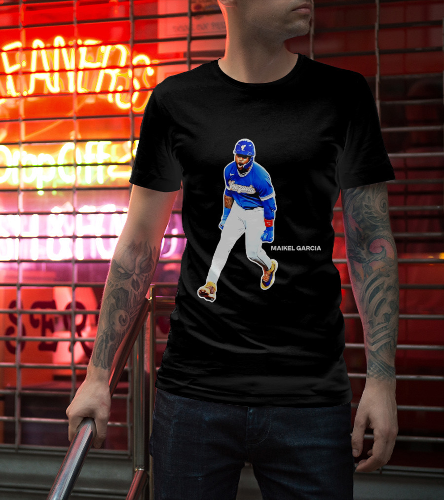 Venezuela Maikel Garcia 2026 World Baseball Classic MVP T-Shirt
