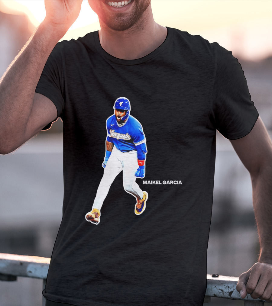 Venezuela Maikel Garcia 2026 World Baseball Classic MVP T-Shirt