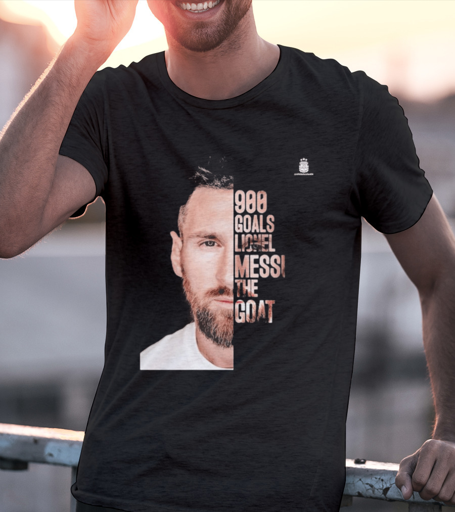Lionel Messi The GOAT 900 Goals T-Shirt