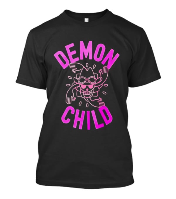 Demon Child Nico Robin Pink Line T-Shirt