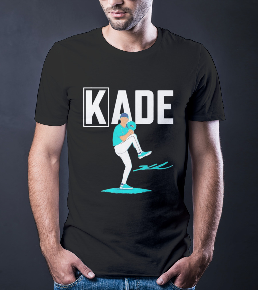 Kade Anderson Seattle Mariners MLB Pitcher K T-Shirt