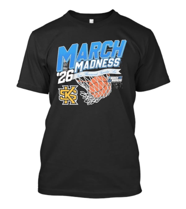 Kennesaw State Owls March Madness 2026 Two Thousand Twenty Six Basketball Net T-Shirt