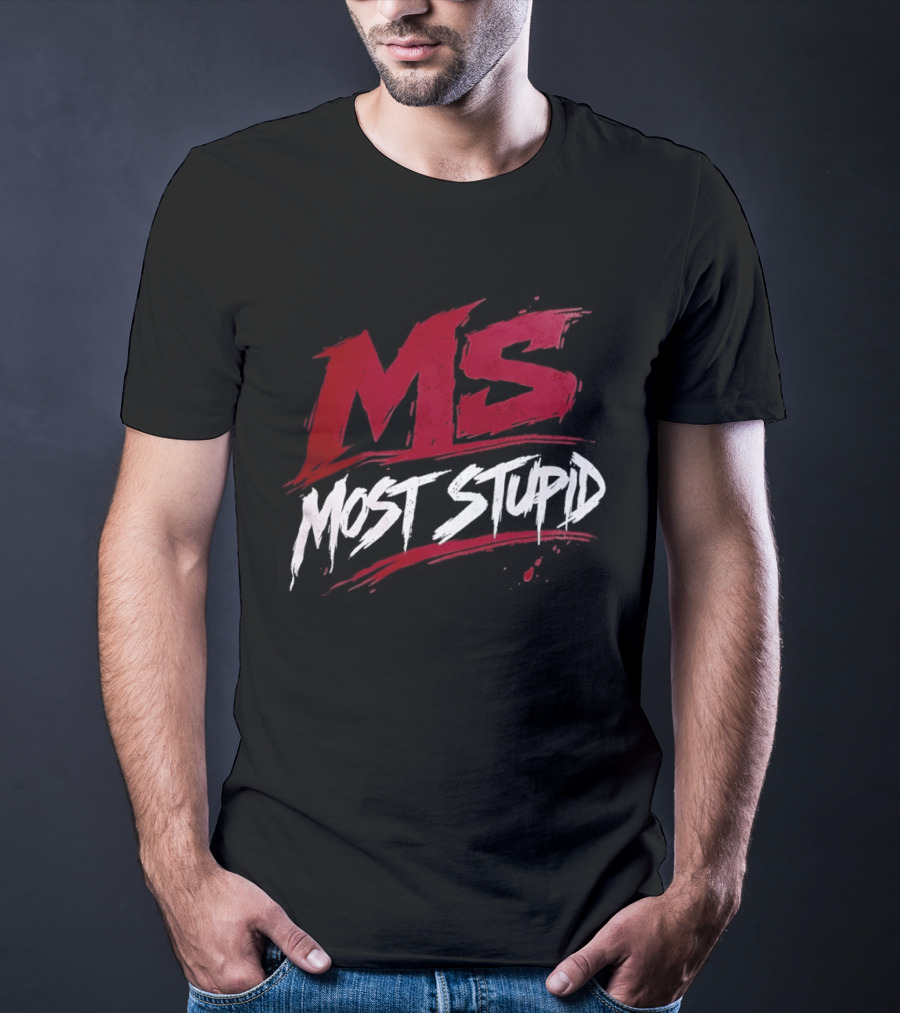MS Most Stupid Ricochet T-Shirt