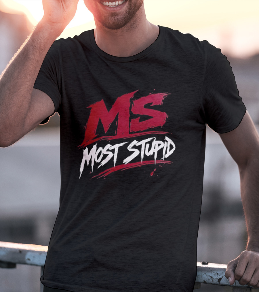 MS Most Stupid Ricochet T-Shirt