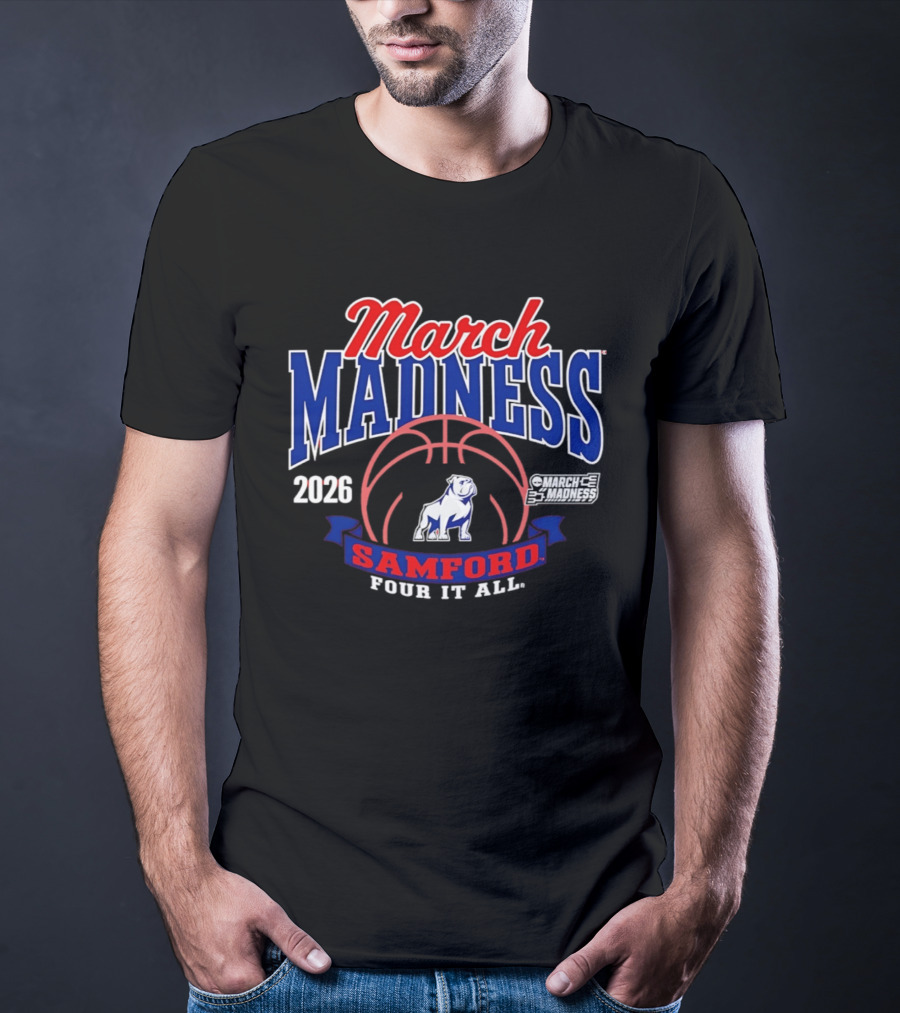 Samford Basketball 2026 March Madness Pour It All T-Shirt