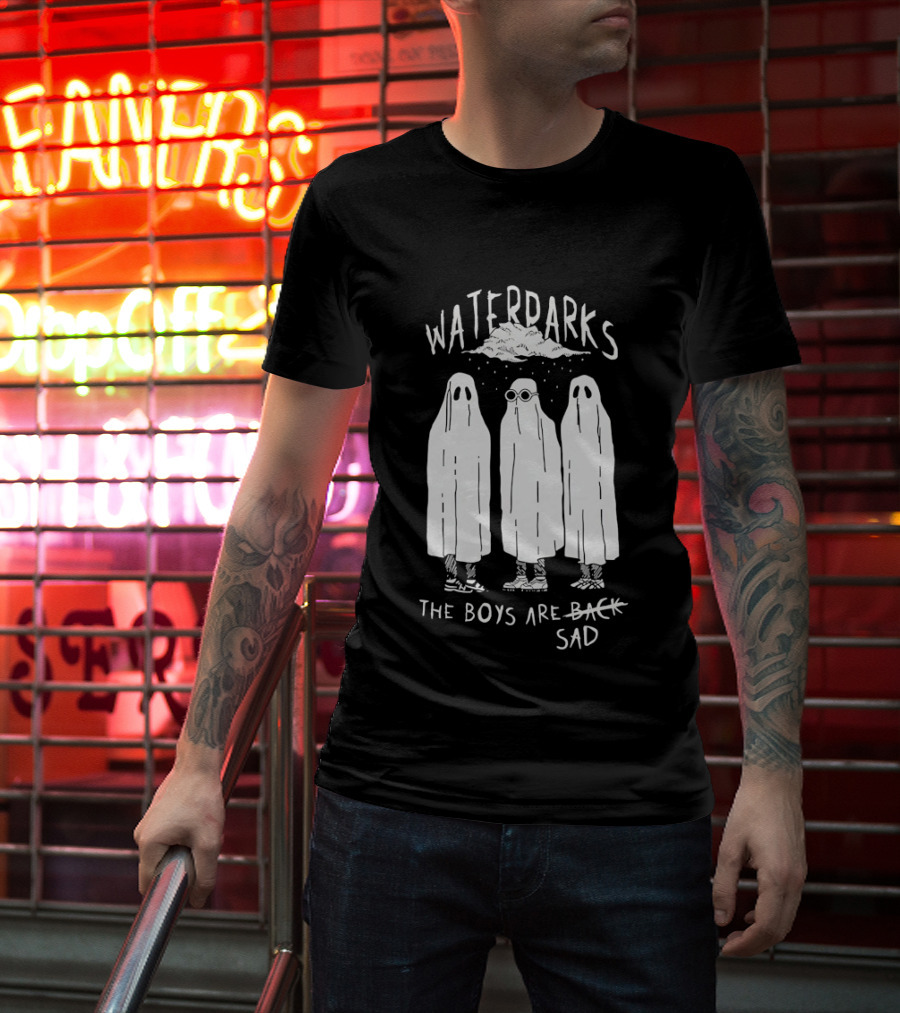 Waterparks The Boys Are Back Sad Ghosts T-Shirt