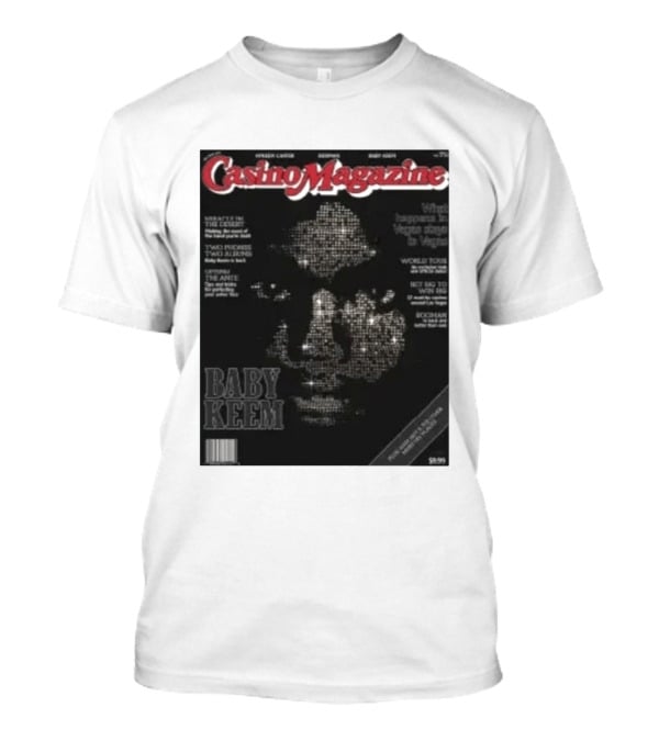 Casino Magazine Baby Keem World Tour Las Vegas Exclusive T-Shirt