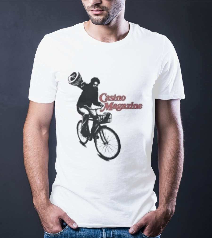 Baby Keem Limited Edition Casino Magazine Cyclist T-Shirt
