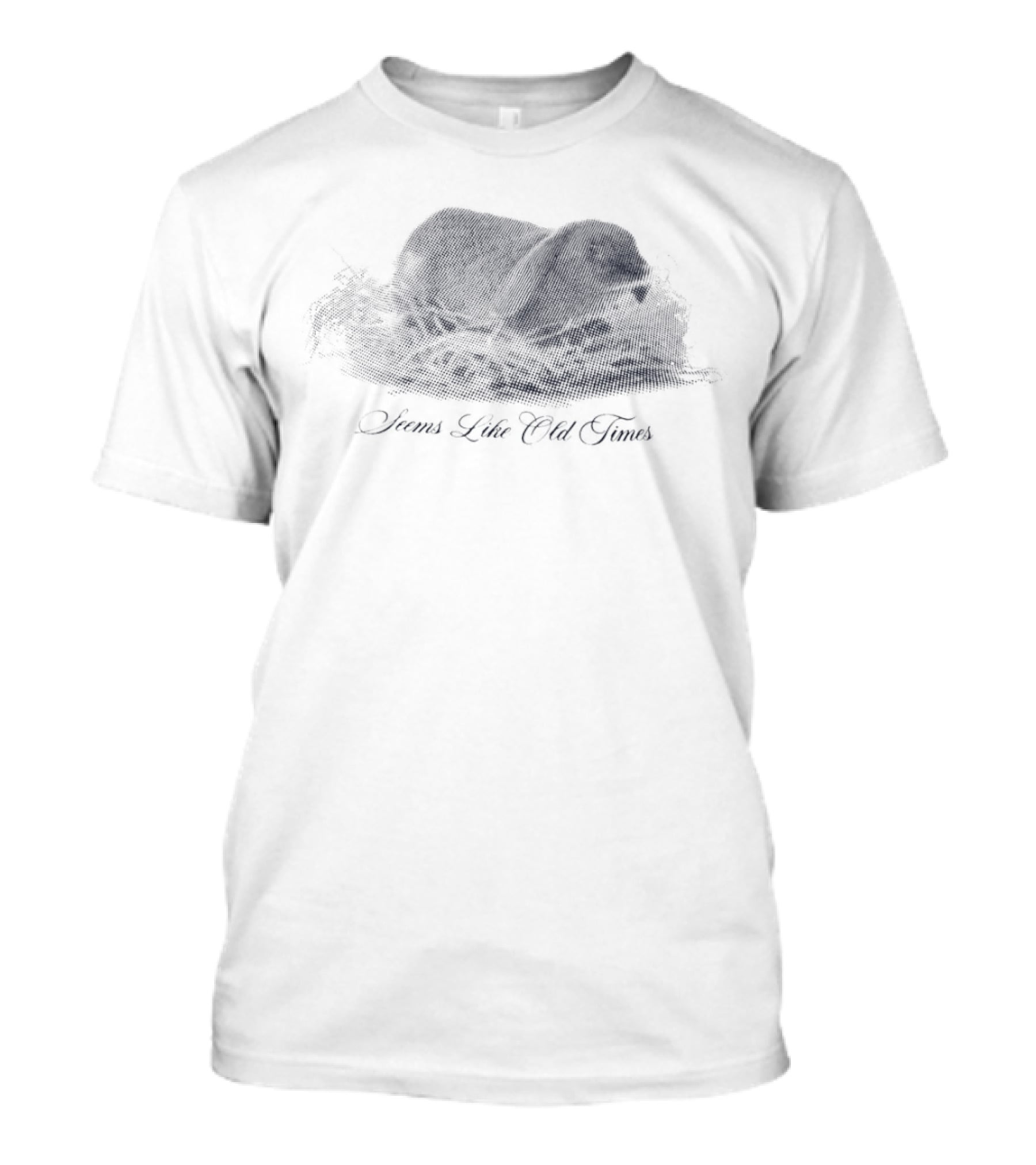 Seems Like Old Times Relaxed Nostalgic Scene T-Shirt