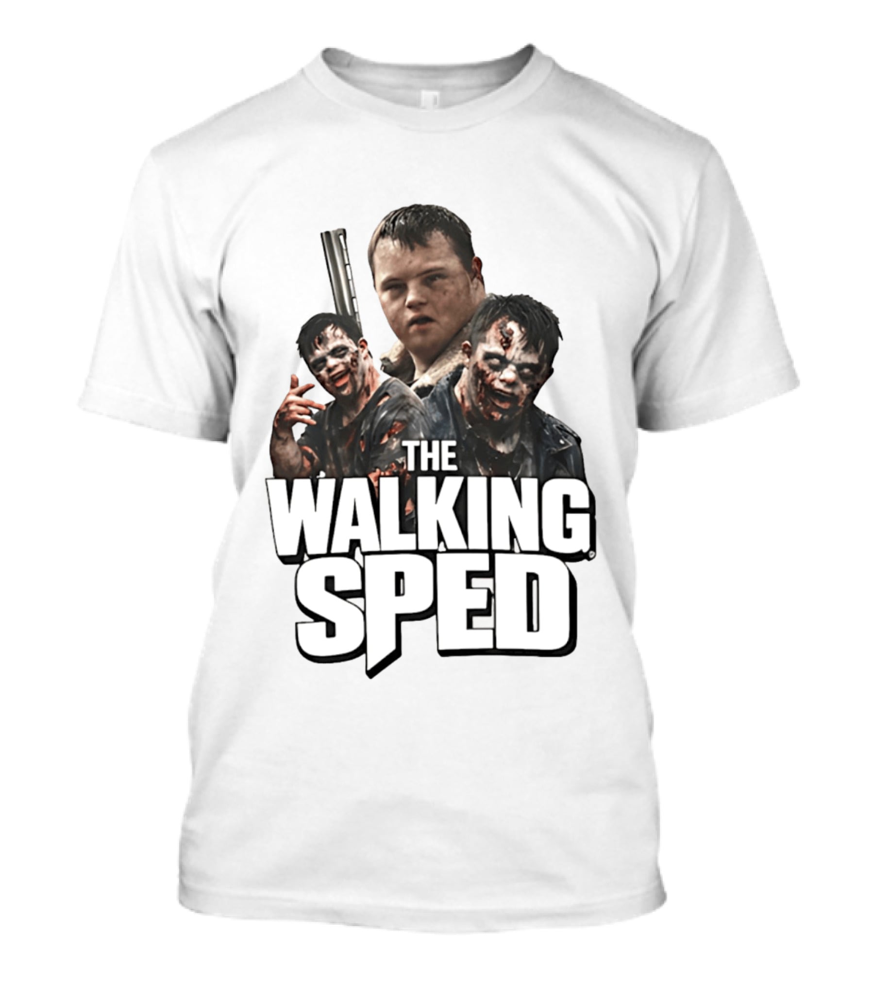 The Walking Sped Down And T-Shirt