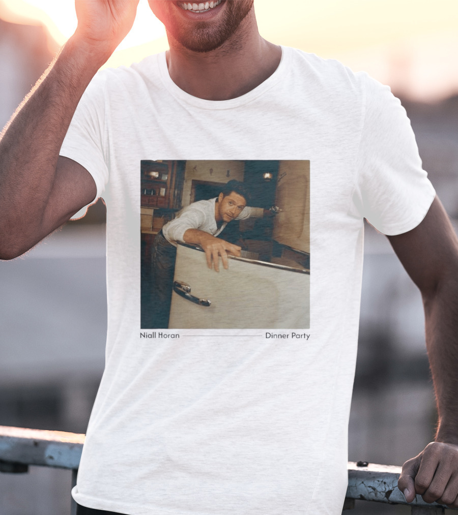 Niall Horan Dinner Party Album Cover Cooking Scene T-Shirt