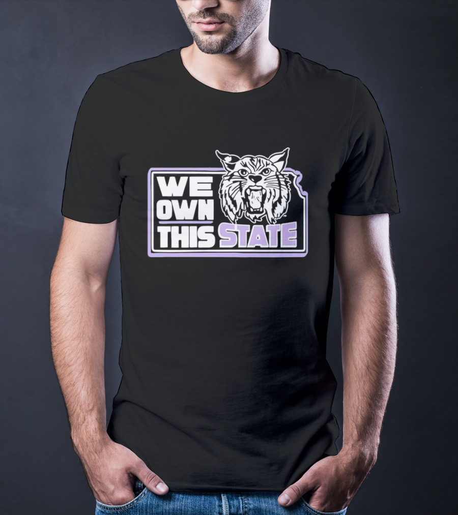 We Own This State Kansas Wildcats Basketball T-Shirt