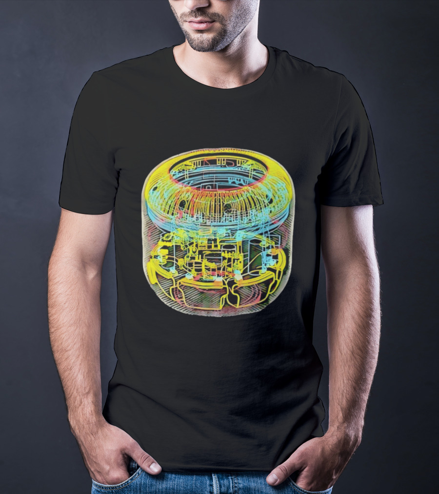 MKER Nuclear Reactor Schematic Blueprint Energy T-Shirt