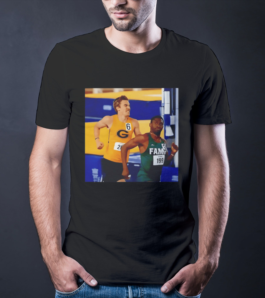 Grambling Vs FAMU HBCU Track Competition Viral Moment 10 Second Head Start T-Shirt