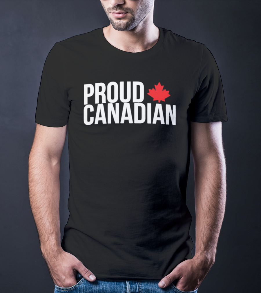 Proud Canadian Maple Leaf T-Shirt