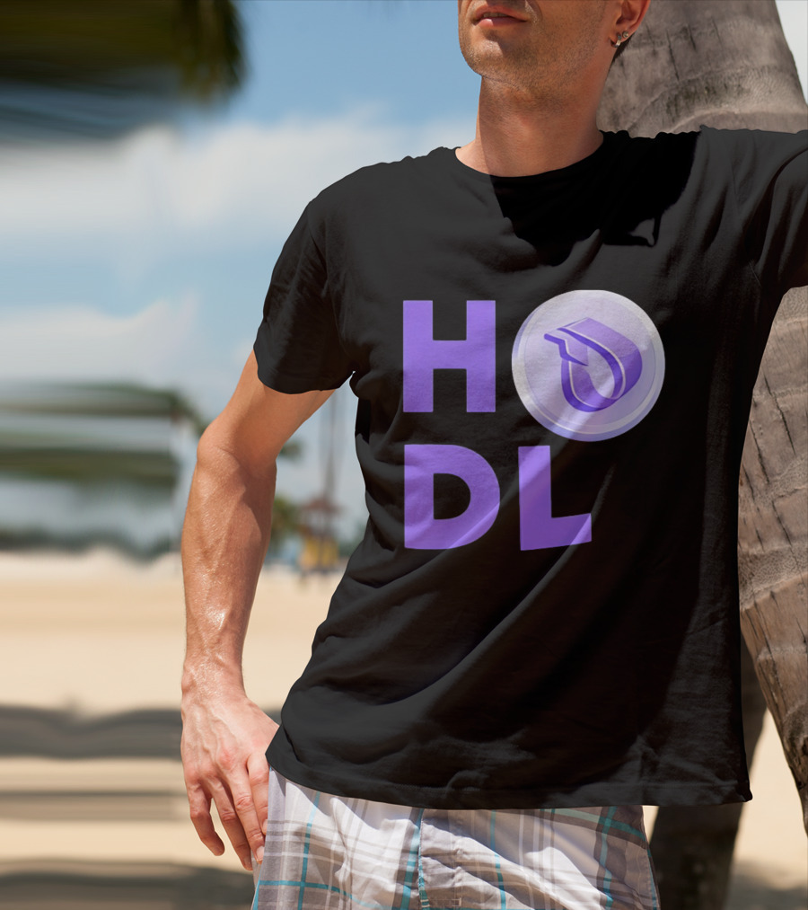 HODL Crypto Purple T-Shirt