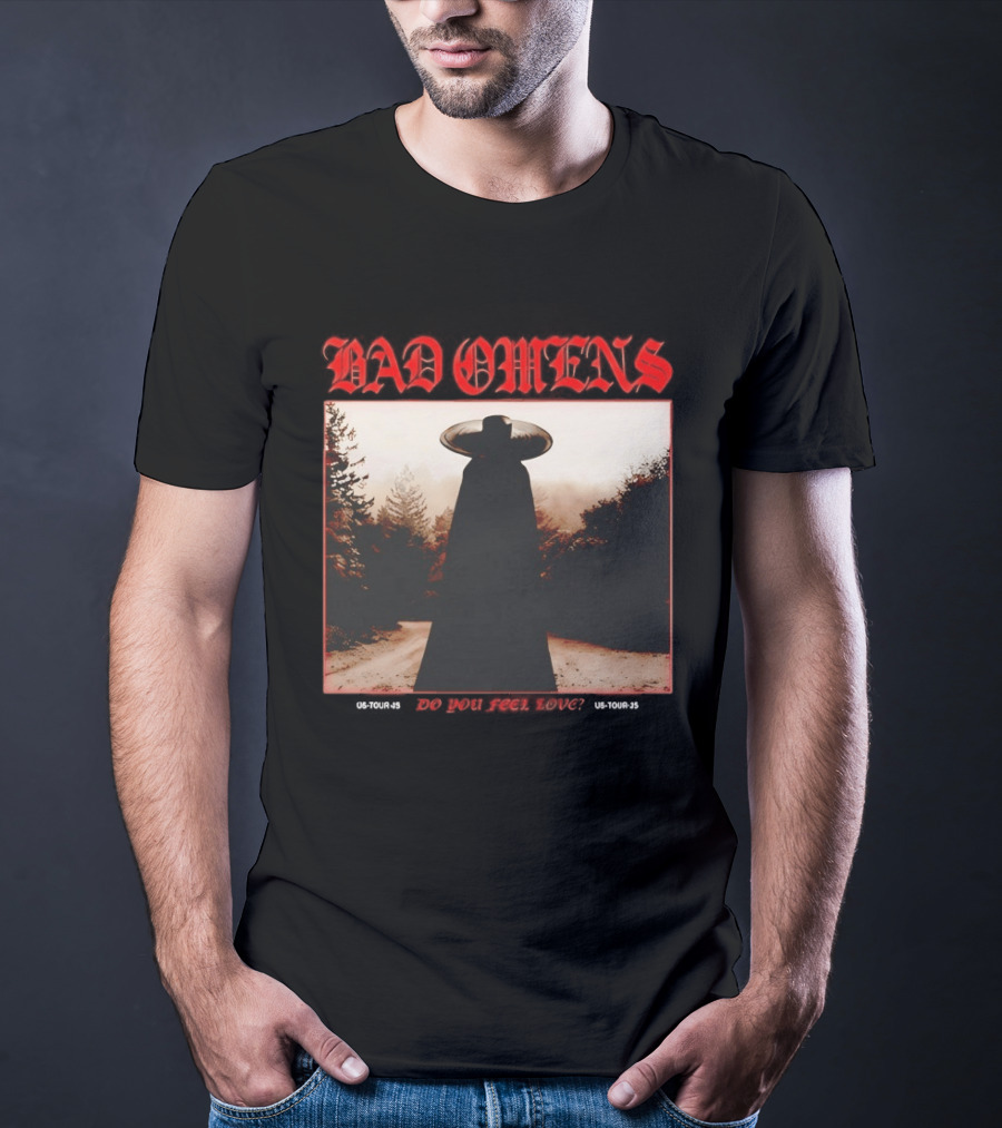 Bad Omens Do You Feel Like You're Falling In Love Tour T-Shirt
