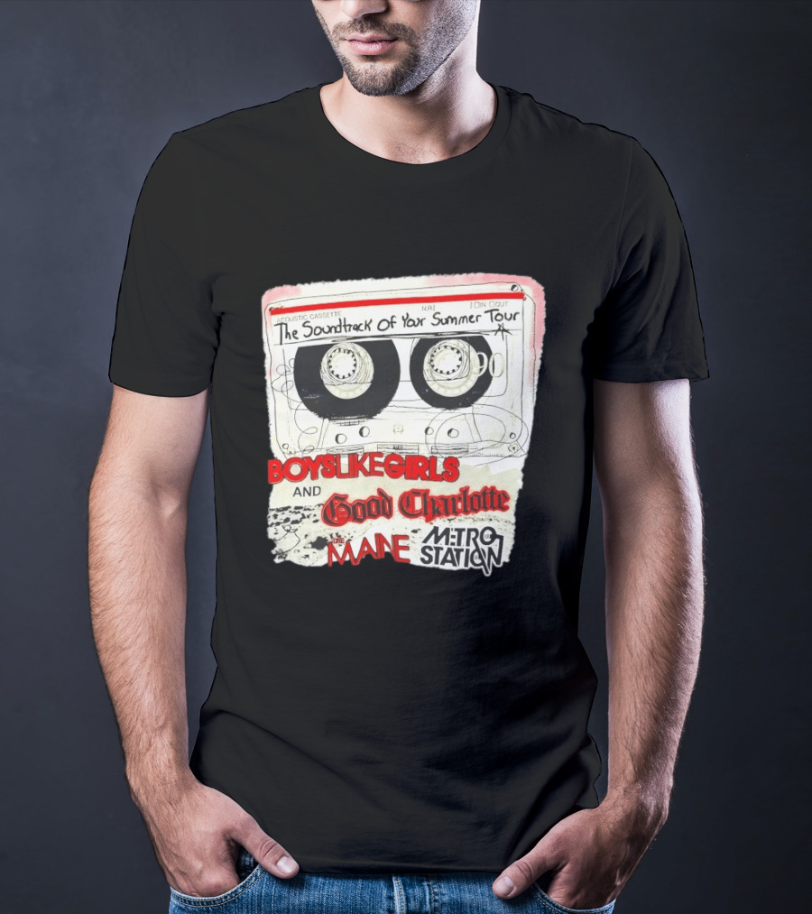 The Soundtrack Of Your Summer Tour Boys Like Girls Good Charlotte The Maine Metro Station T-Shirt