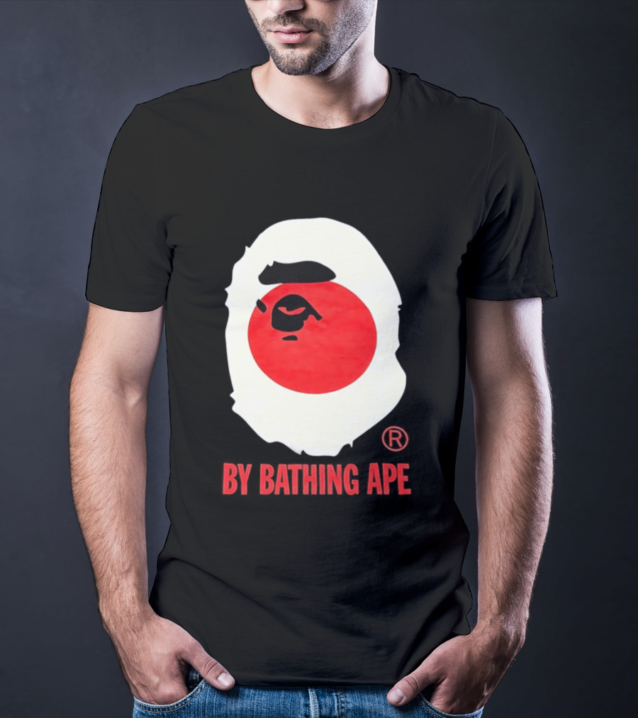 By Bathing Ape Japan Flag T-Shirt