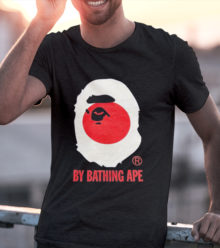By Bathing Ape Japan Flag T-Shirt
