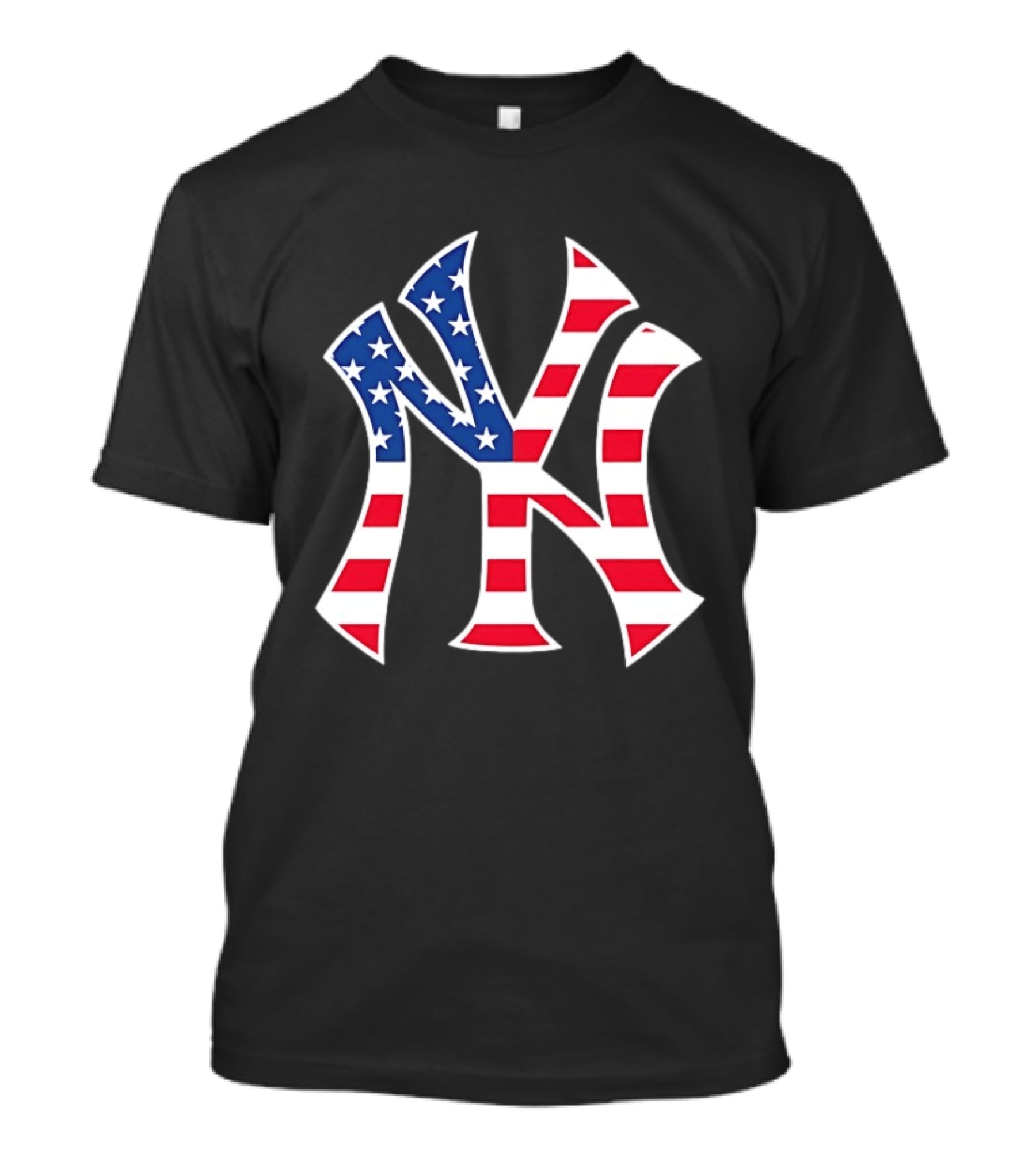New York Yankees Military Appreciation Red White Blue Stars And Stripes T-Shirt