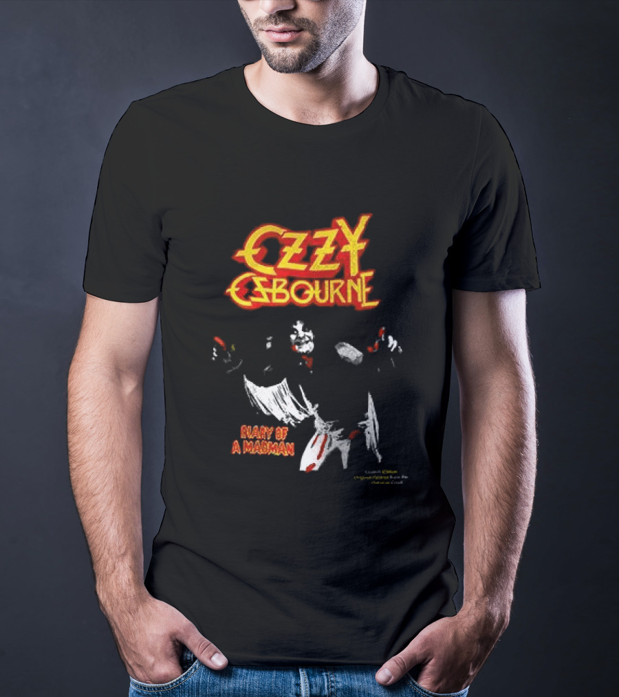 Ozzy Osbourne Diary Of A Madman Album T-Shirt