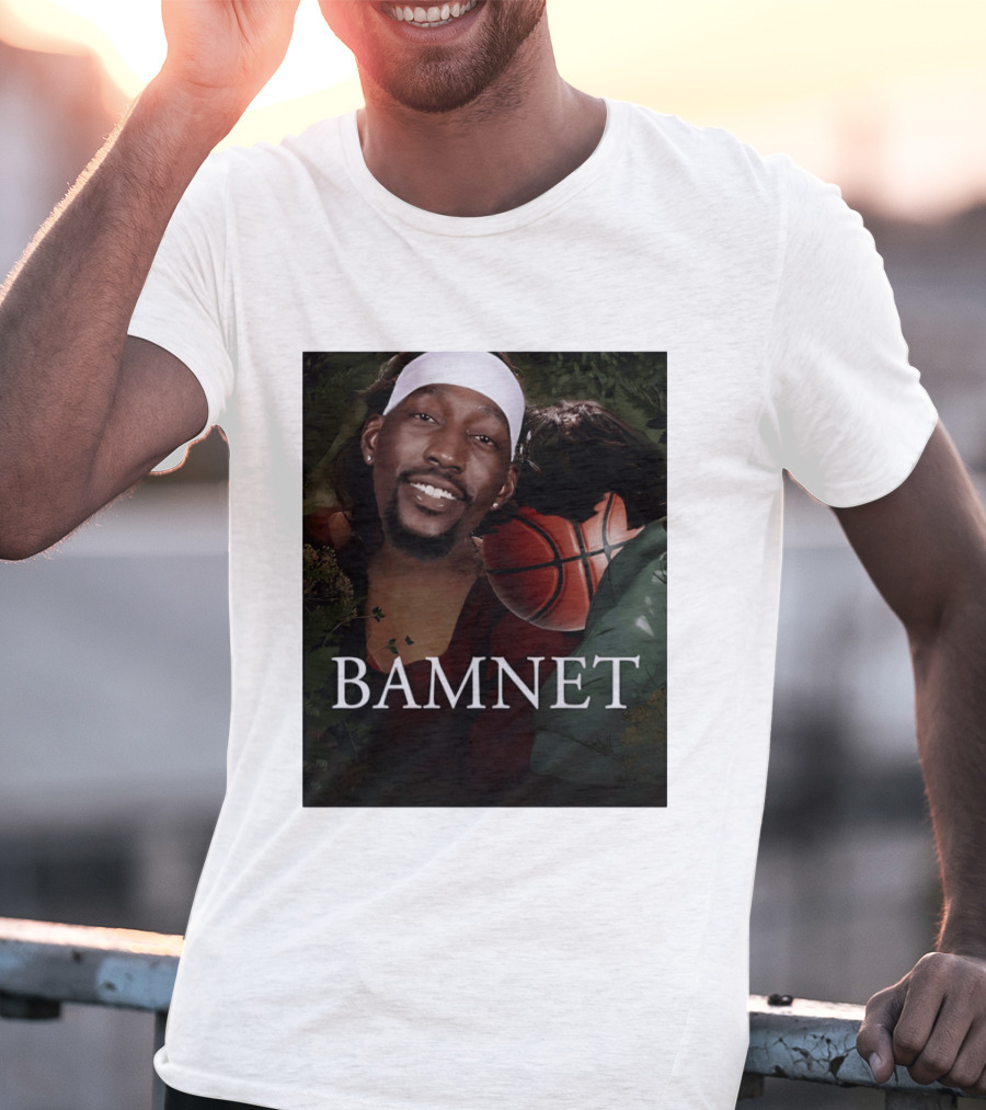 Bamnet Bam Adebayo Miami Heat Meme Basketball Headband T-Shirt