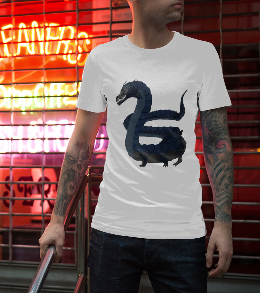 Behir Creature Dungeons And Dragons Fantasy Monster T-Shirt