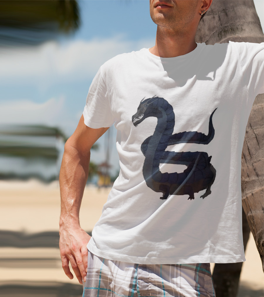 Behir Creature Dungeons And Dragons Fantasy Monster T-Shirt