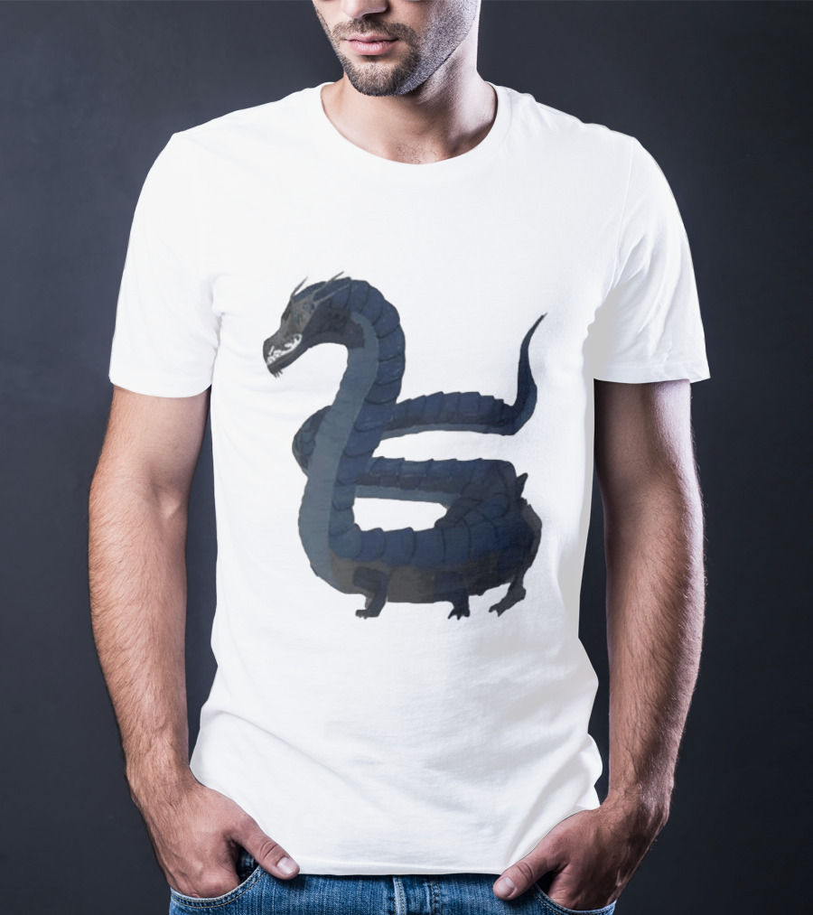 Behir Creature Dungeons And Dragons Fantasy Monster T-Shirt