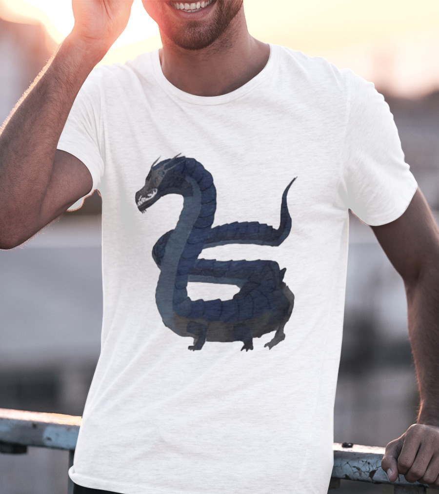 Behir Creature Dungeons And Dragons Fantasy Monster T-Shirt