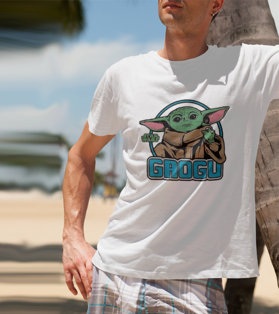 Grogu Star Wars Mandalorian Baby Yoda Highlights T-Shirt
