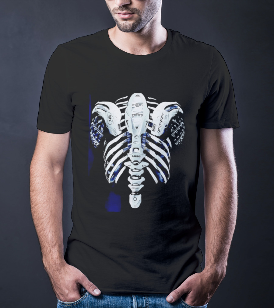 Air Max 95 AM95 Skeleton Rib Cage Sneakers T-Shirt