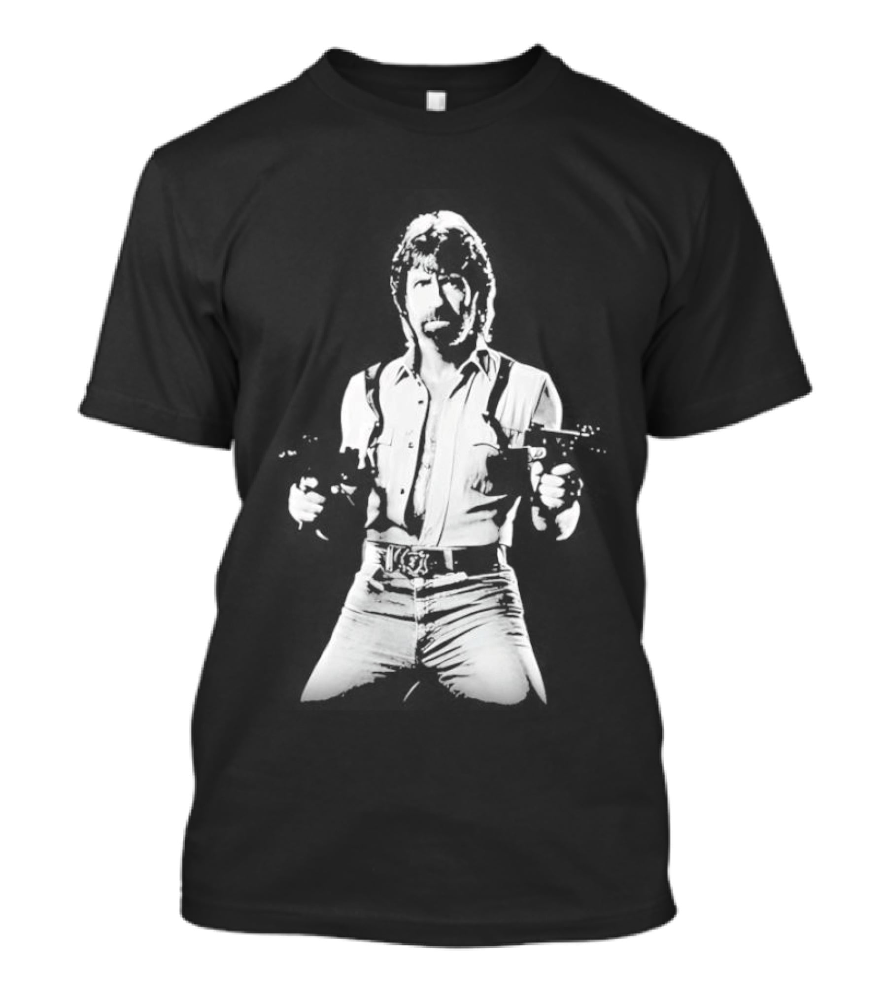 Chuck Norris Movie Star Icon Action Hero Television Series T-Shirt