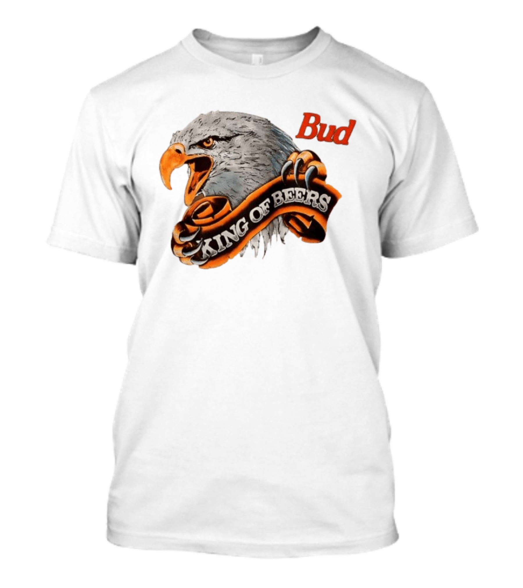 Bud King Of Beers Anheuser Busch Eagle T-Shirt