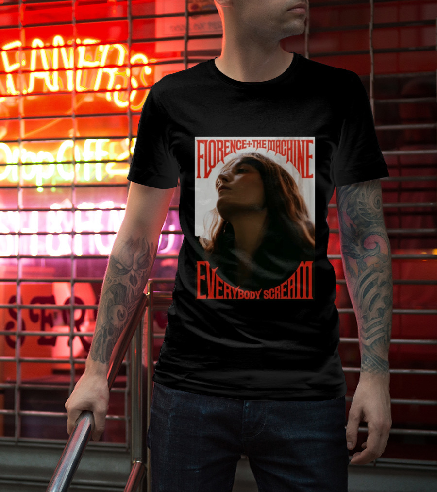 Florence + The Machine Everybody Scream SSE Arena Belfast 2026 T-Shirt