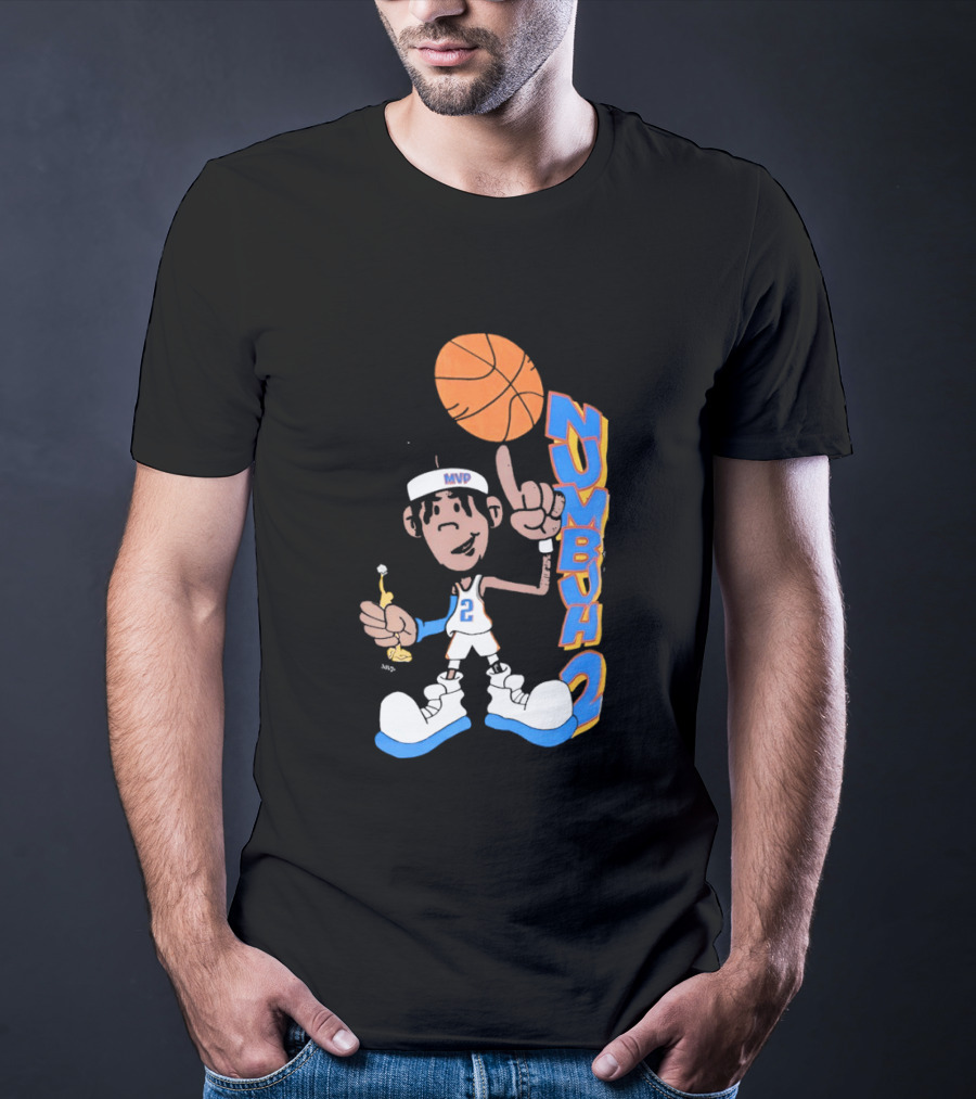 Jalen Brunson MVP Numbuh 2 New York Knicks Basketball T-Shirt