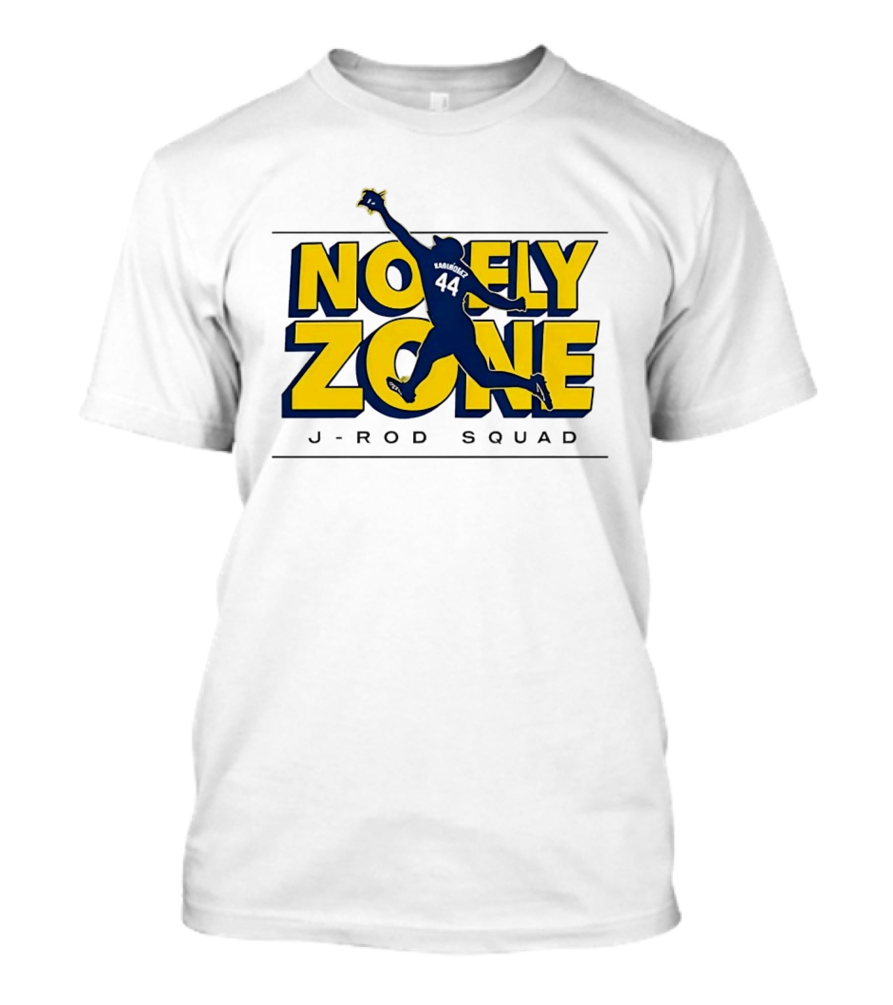 J Rod Squad No Fly Zone Baseball Catch 44 T-Shirt