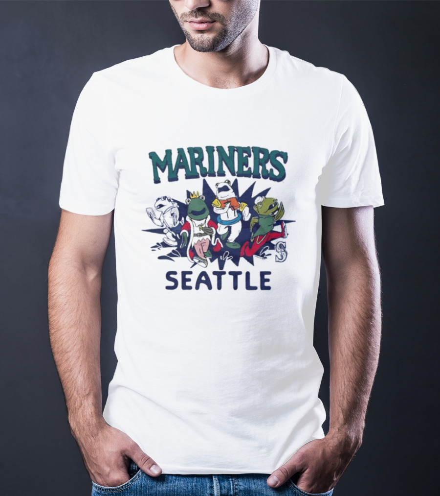 Mariners Seattle Frogs Racing Team T-Shirt