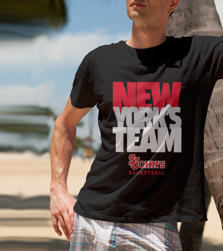 New York's Team St John's Basketball T-Shirt