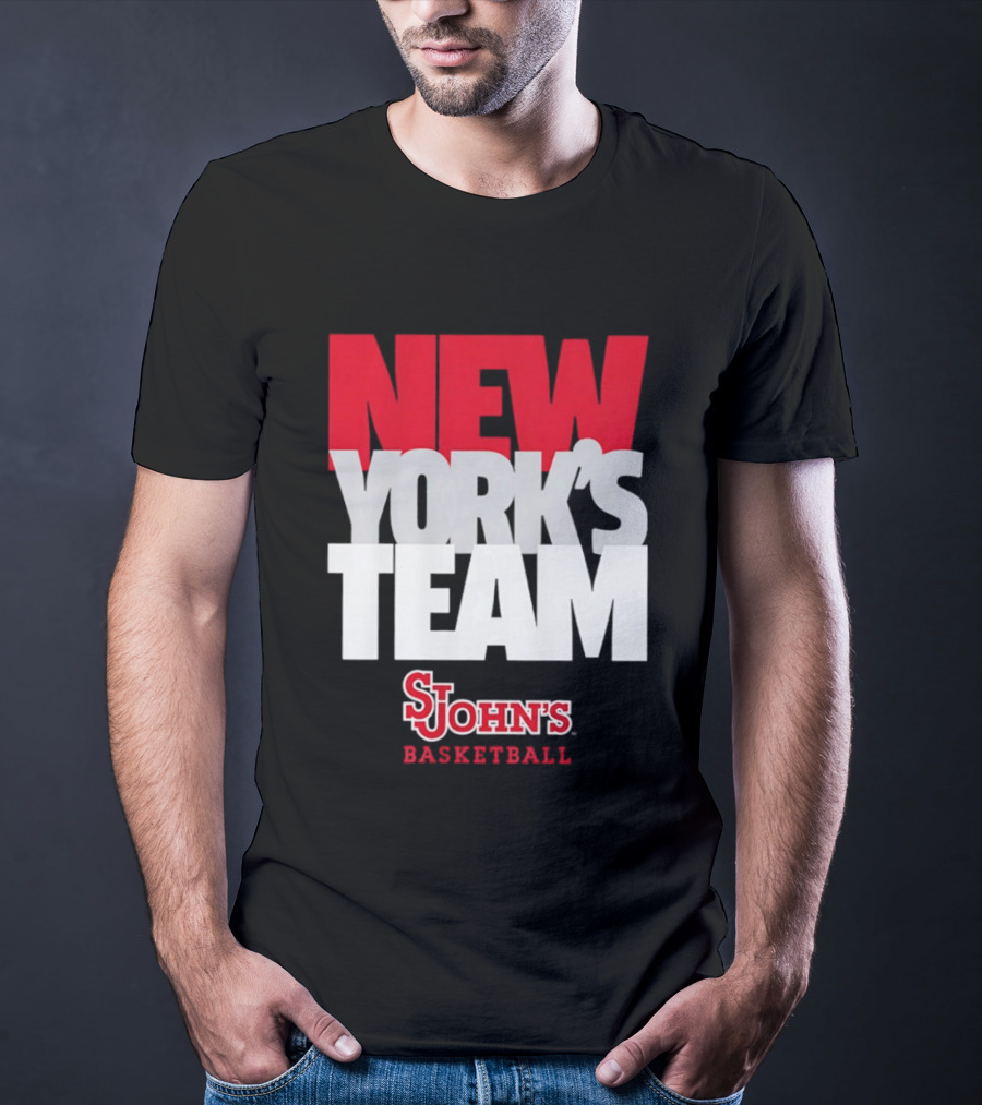 New York's Team St John's Basketball T-Shirt