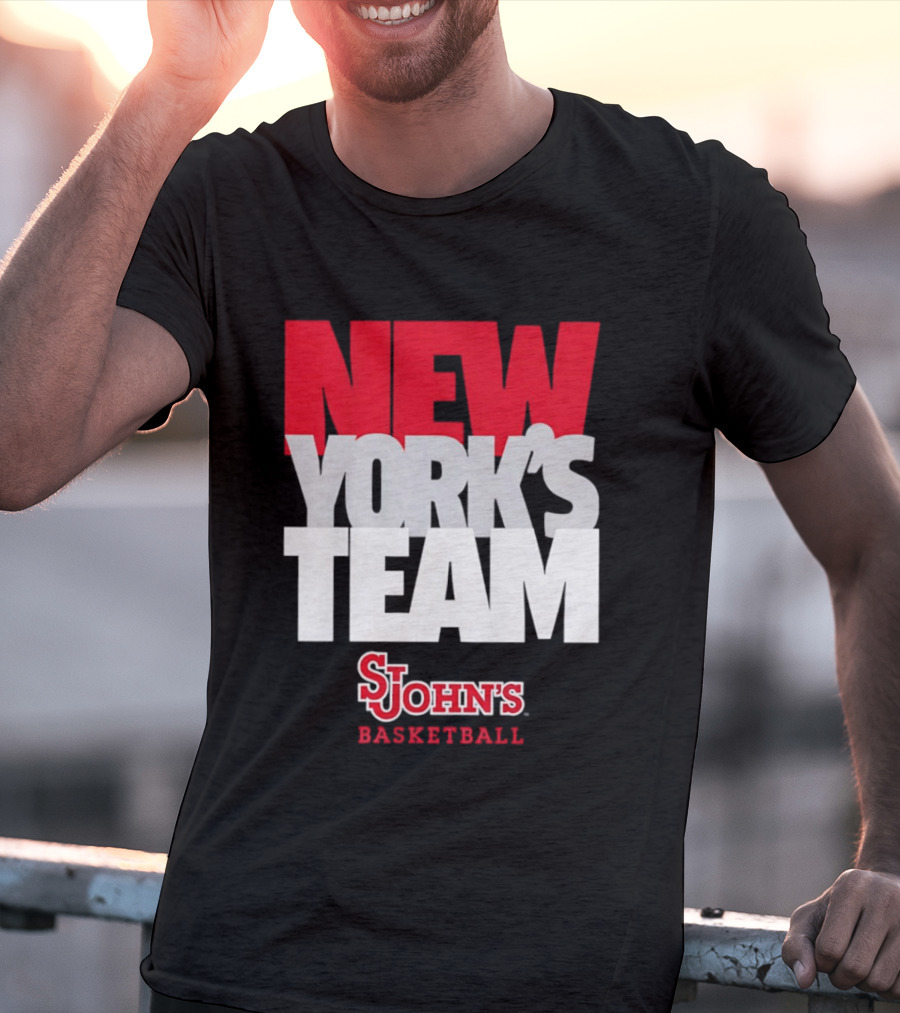 New York's Team St John's Basketball T-Shirt