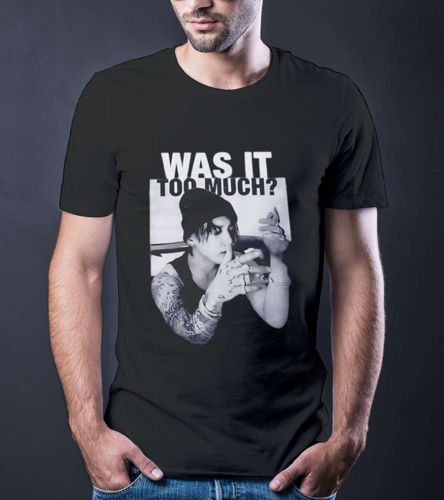 BTS Jungkook Was It Too Much Tattoo T-Shirt