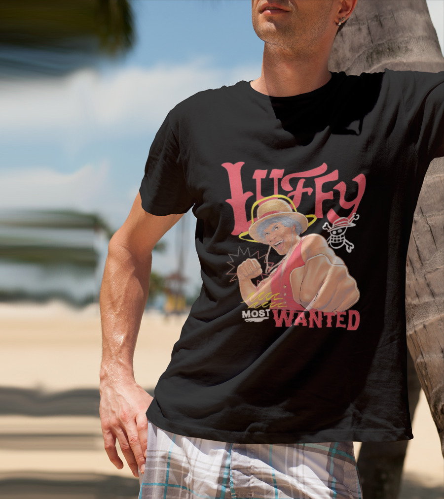 Luffy Most Wanted One Piece Live Action Season 2 T-Shirt