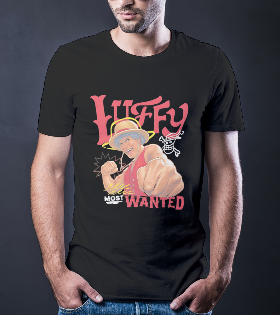 Luffy Most Wanted One Piece Live Action Season 2 T-Shirt