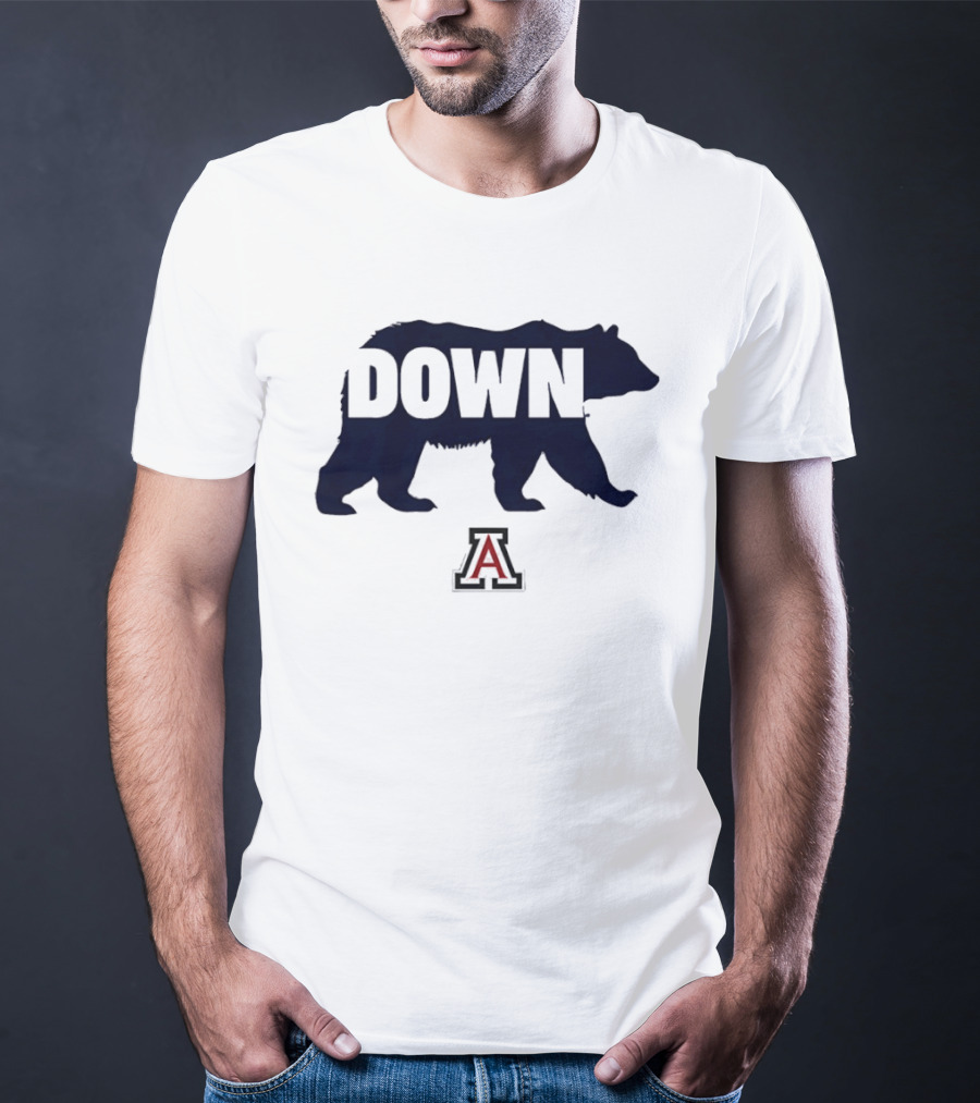 Arizona Wildcats Bear Down Basketball A T-Shirt